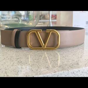 Valentino leather belt